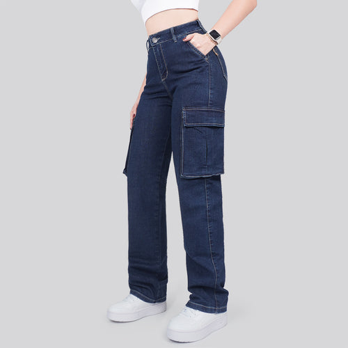Jeans Mujer Cargo 2800