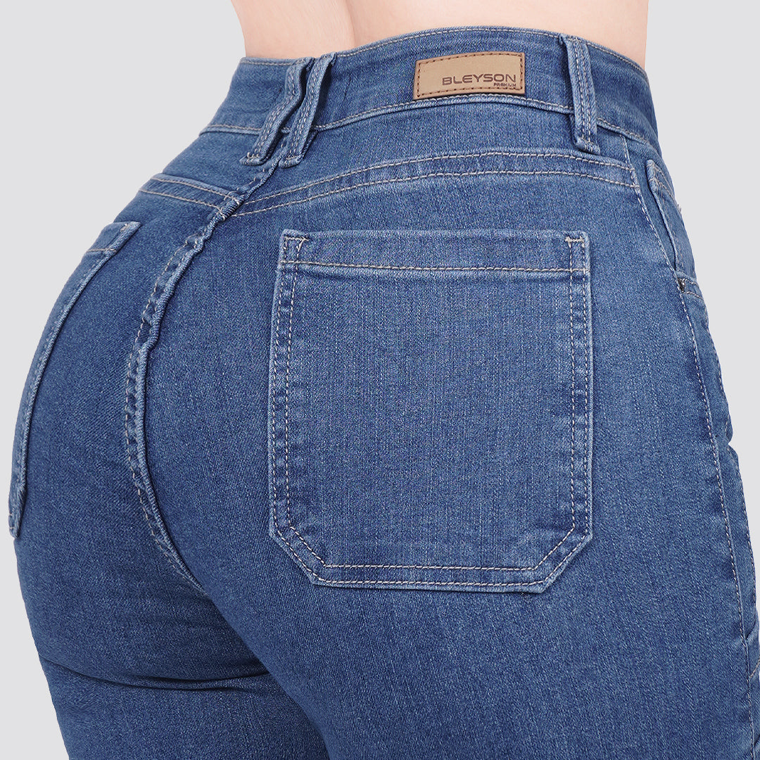 Jeans Mujer Cargo 2806